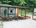 屋根付きBBQガーデン