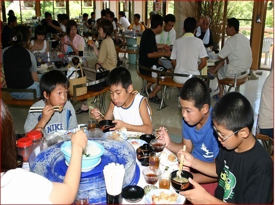 そうめん流し