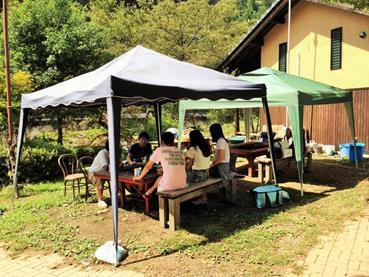 手ぶらでBBQ利用風景