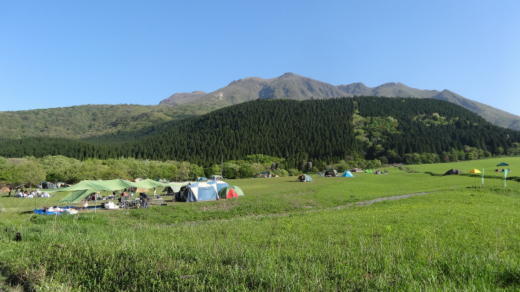 久住高原沢水キャンプ場