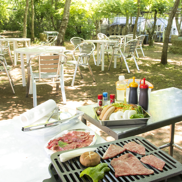 BBQ什器と会場
