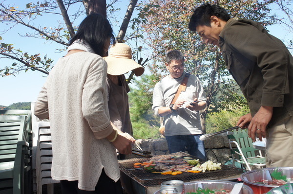 BBQ風景