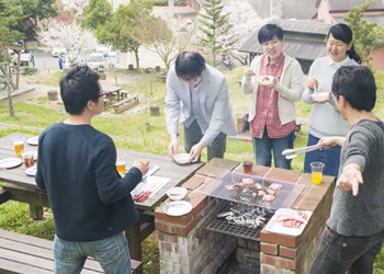 気の合う仲間やご家族とBBQ！
