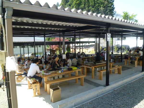 しいたけ園バーベキュー場