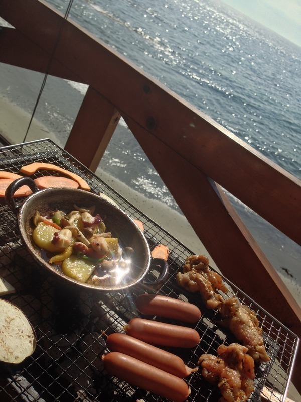 年中全天候型オーシャンビューBBQ