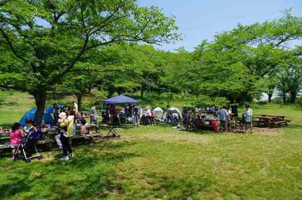 BBQ会場・遠景（野外炊飯広場）