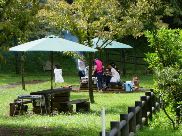 県立七沢森林公園バーベキュー場