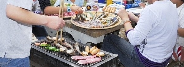 BBQ風景