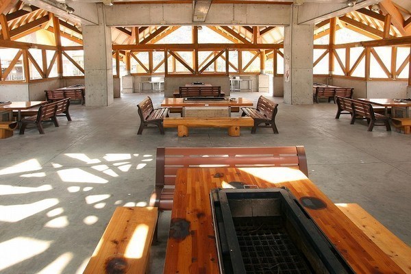 BBQ場