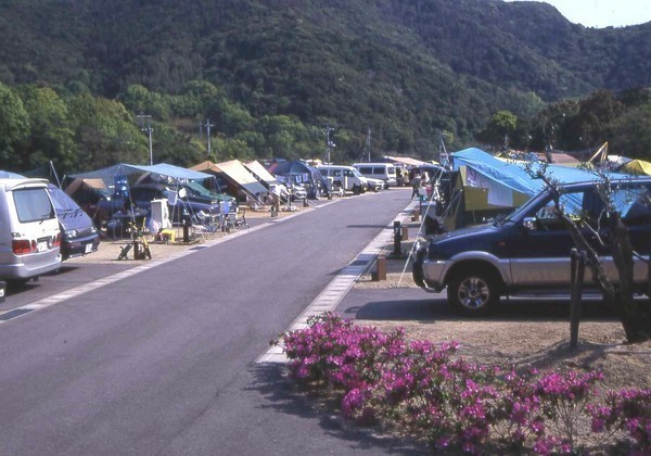オートキャンプ場風景