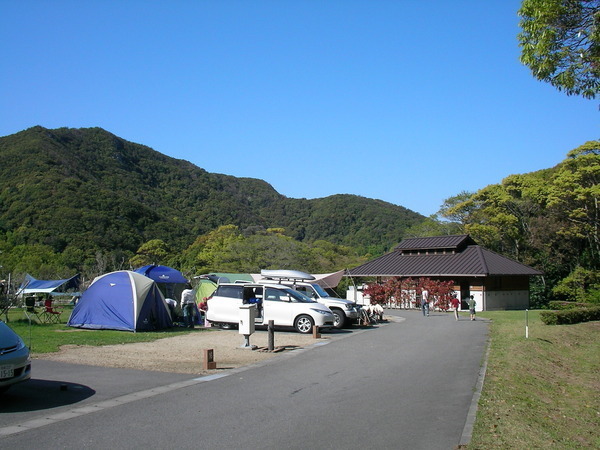 オートキャンプ場風景