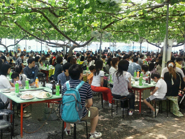 BBQ風景