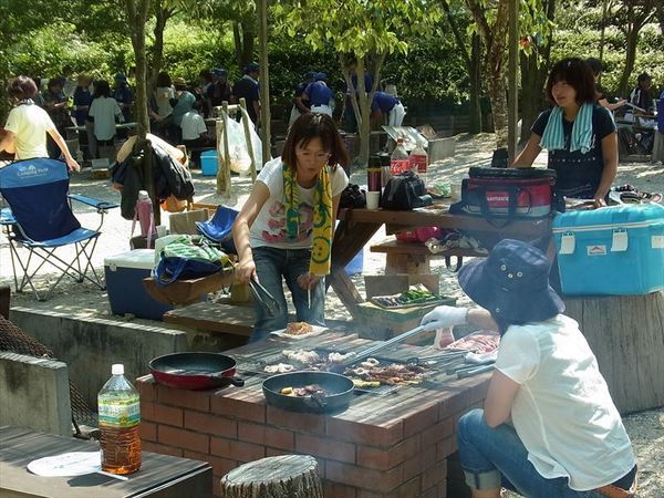 昭和の森バーベキュー場
