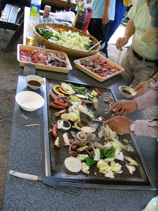 BBQ風景