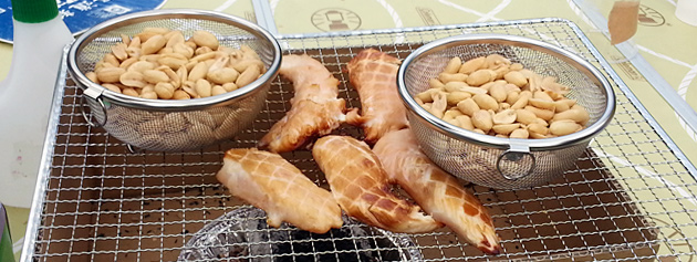 ササミスモークは出来上がり！