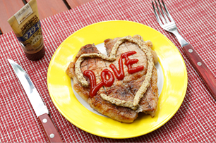 ハートステーキ LOVEバージョン