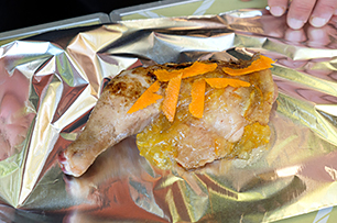 チキンレッグマーマレードソース焼き_行程2