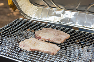 サルティン・ボッカ風BBQポークステーキ_行程21