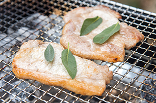 サルティン・ボッカ風BBQポークステーキ_行程21