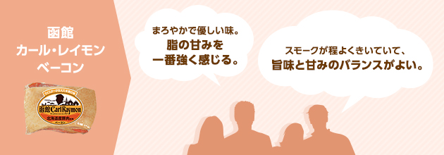 函館カール・レイモンベーコン
