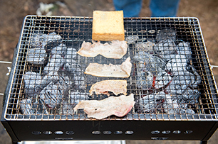 豚肉と厚揚げのとん平焼_行程2