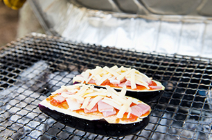 ナスとベーコンのBBQグラタン_行程4