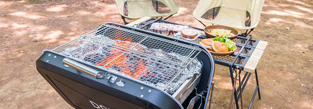 スーパーイージーBBQグリルで「1時間」バーベキューをやってみた