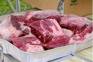牛肉のチャックフラップテール