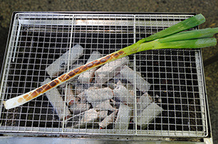 白ネギの美味しい丸ごと焼