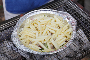 季節の野菜と豚肉のペンネ_行程5