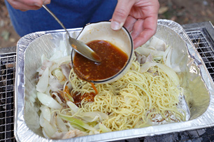 バラ焼きそば_行程2