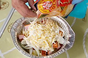 季節の野菜とベーコンのグラタン_行程2