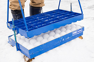 1セットでの雪玉は90個まで使用可能