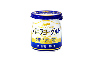 バニラヨーグルト